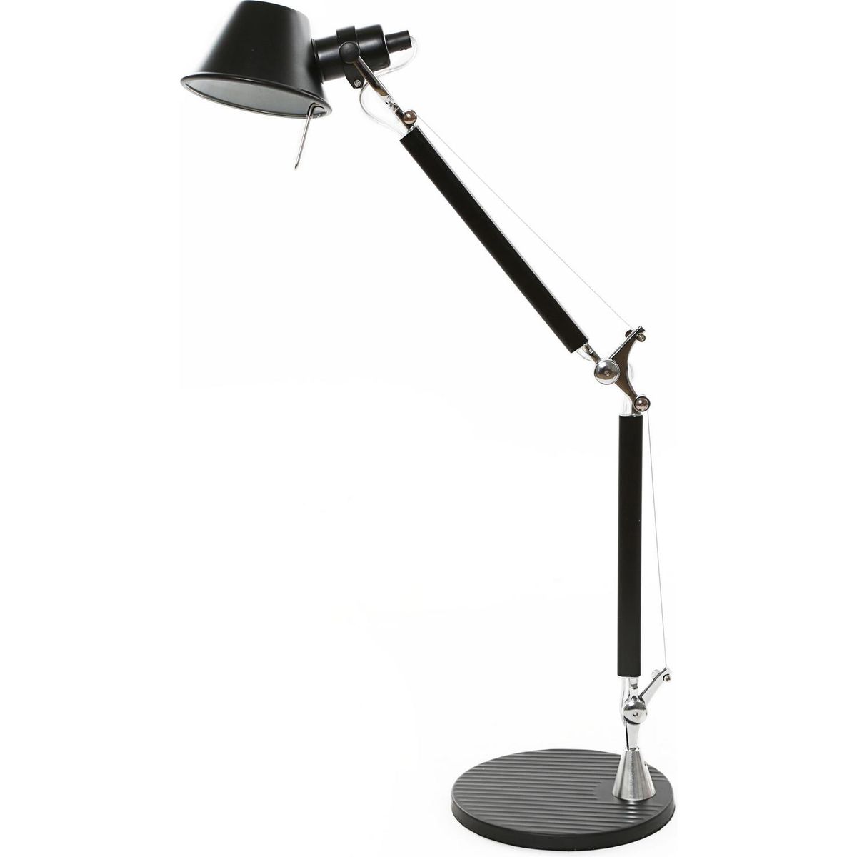 HOMY - Lámpara de Escritorio Tolo G9 Negro 20x45 cm