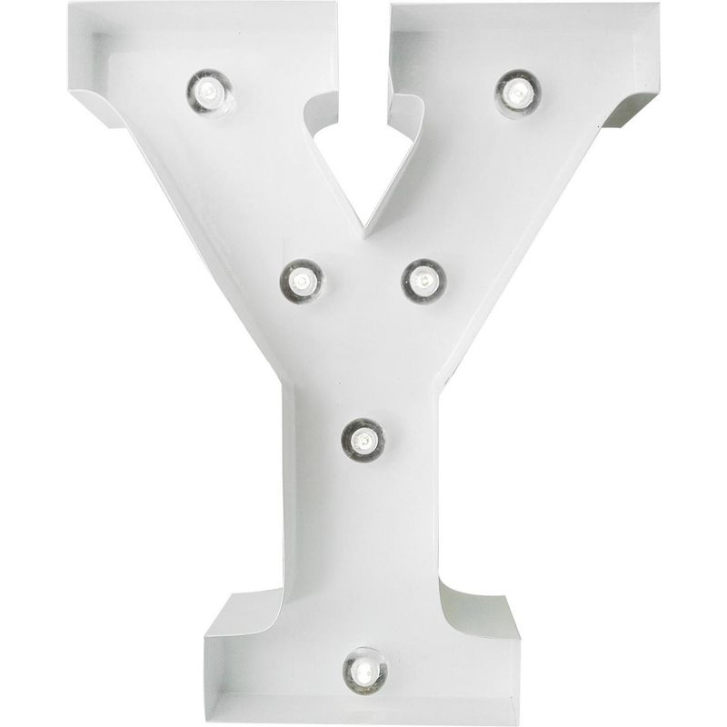 HOME REPUBLIC - Letra Led Y Blanco 31x8 cm