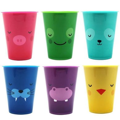 Vaso 450 ml diseo colores surtidos
