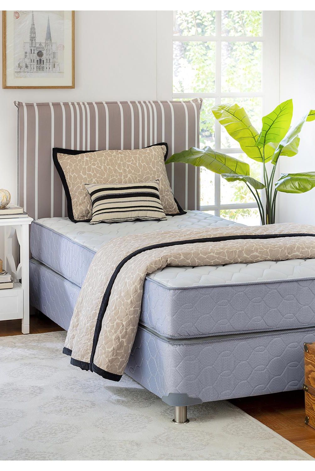 HOMY - Respaldo 115x8x120 cm beige