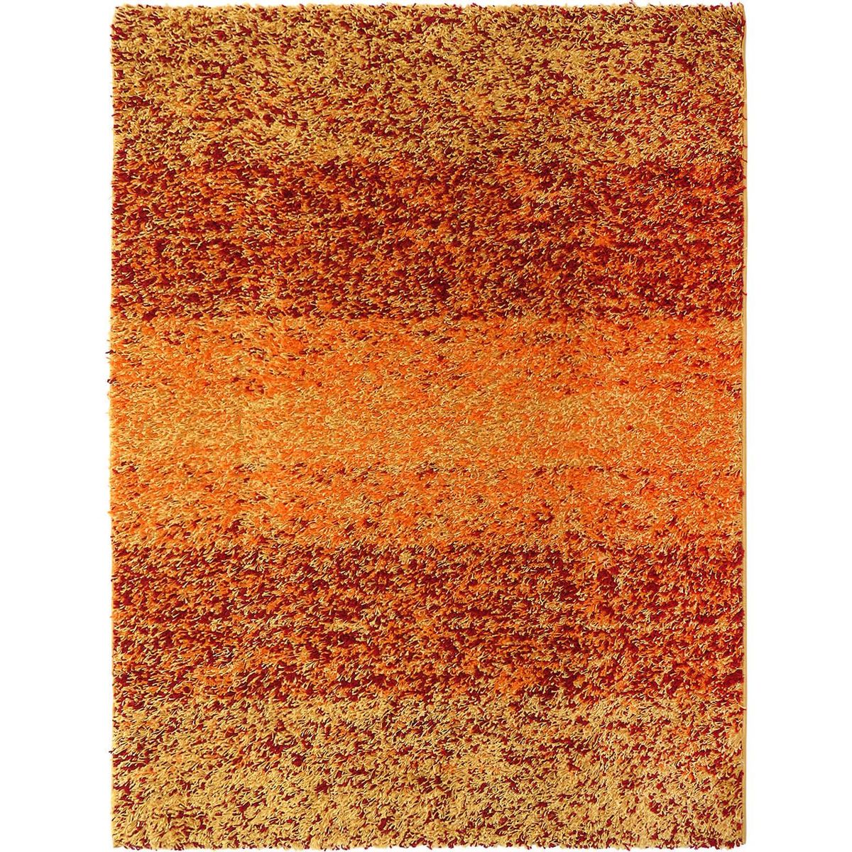 IDETEX - Alfombra Shaggy 150x200 cm Polipropileno Naranjo