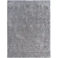 IDETEX - Alfombra Shaggy Lisa 150x200 cm Gris