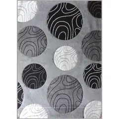 IDETEX - Alfombra Carved 150x200 cm Gris