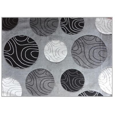 Imagen 2 del producto Alfombra Carved 150x200 cm Polipropileno Gris