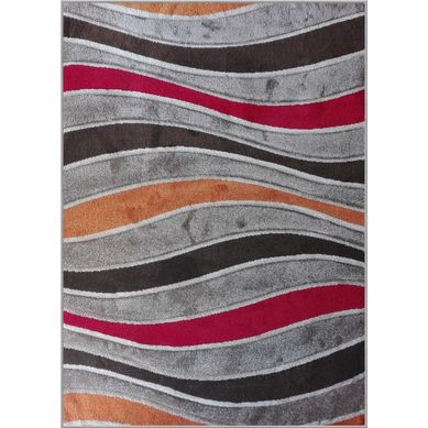 Alfombra Carved 170x230 cm Multicolor