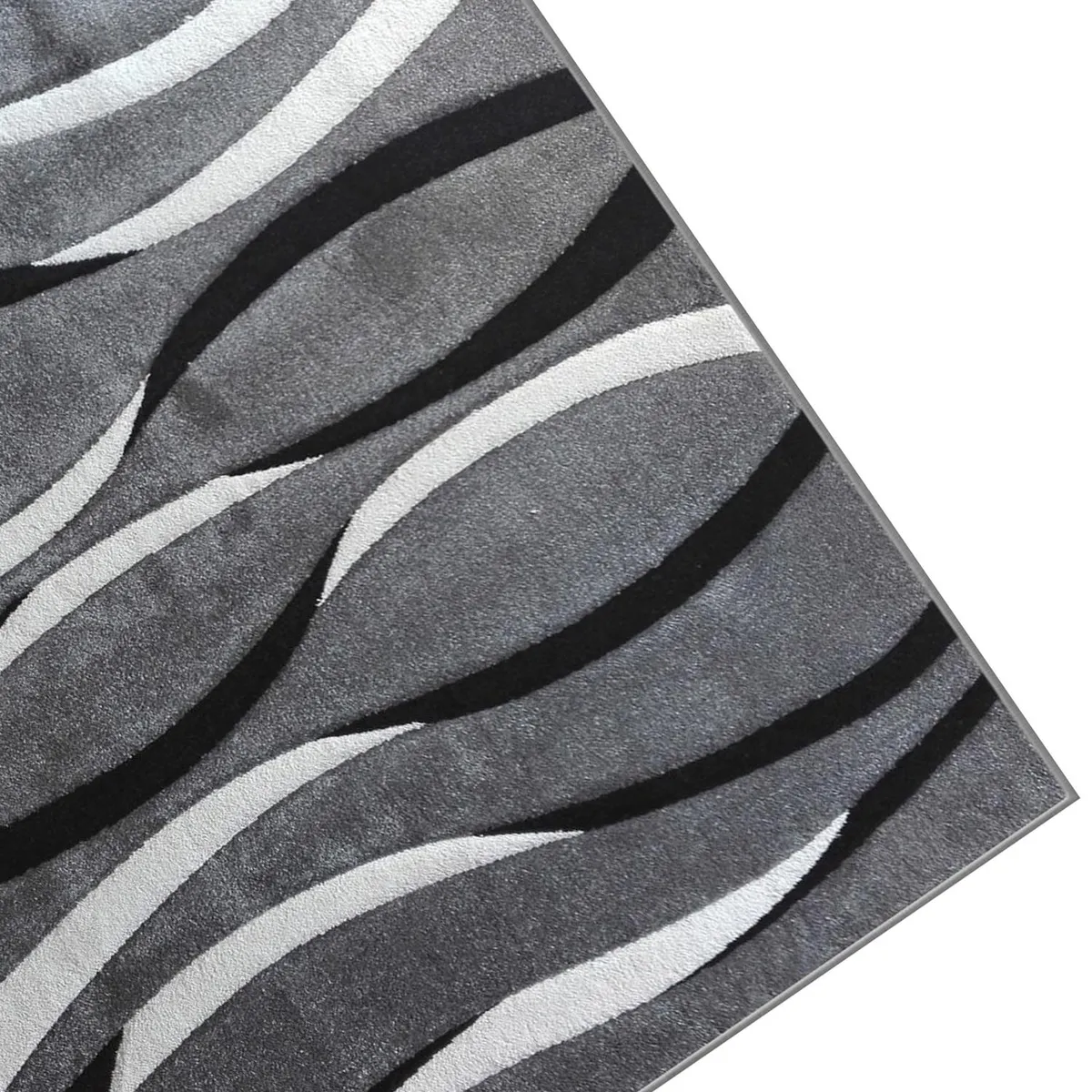 IDETEX - Alfombra Carved 170x230 cm Polipropileno Gris