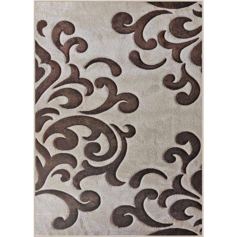 IDETEX - Alfombra Carved 150x200 cm Beige