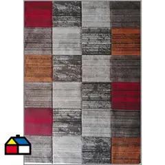 IDETEX - Alfombra Carved 150x200 cm Rojo