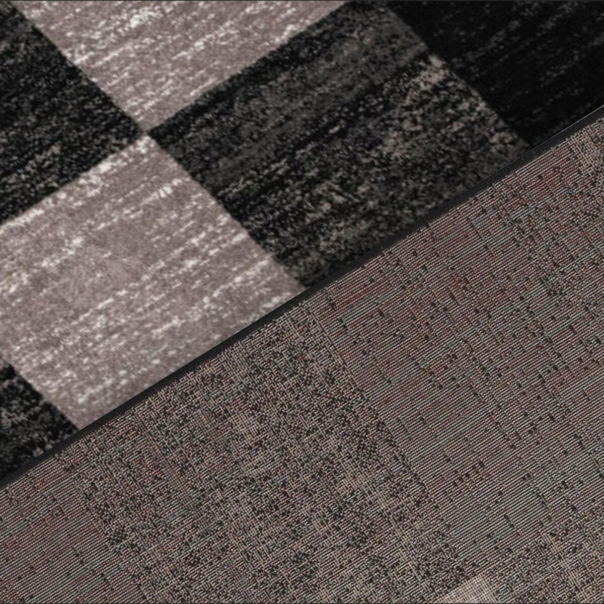 IDETEX - Alfombra Carved 170x230 cm Polipropileno Negro