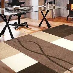 IDETEX - Alfombra Carved 170x230 cm Polipropileno Beige