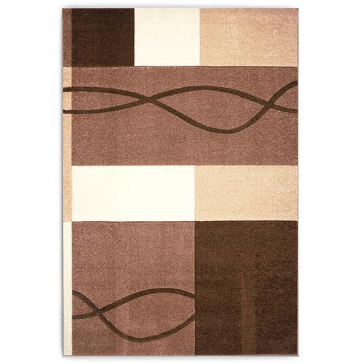 IDETEX - Alfombra Carved 170x230 cm Polipropileno Beige