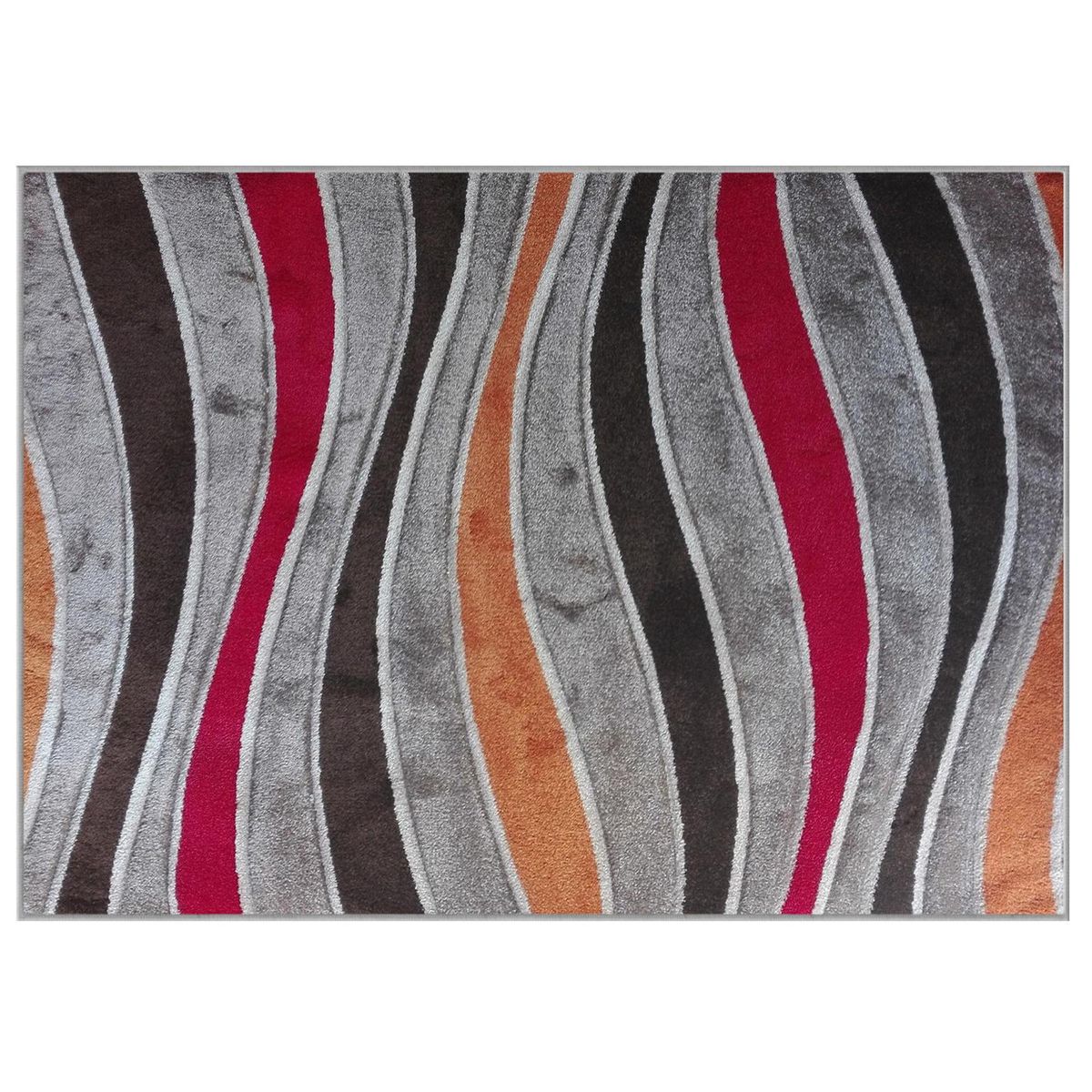 IDETEX - Alfombra Carved 150x200 cm Polipropileno Naranjo