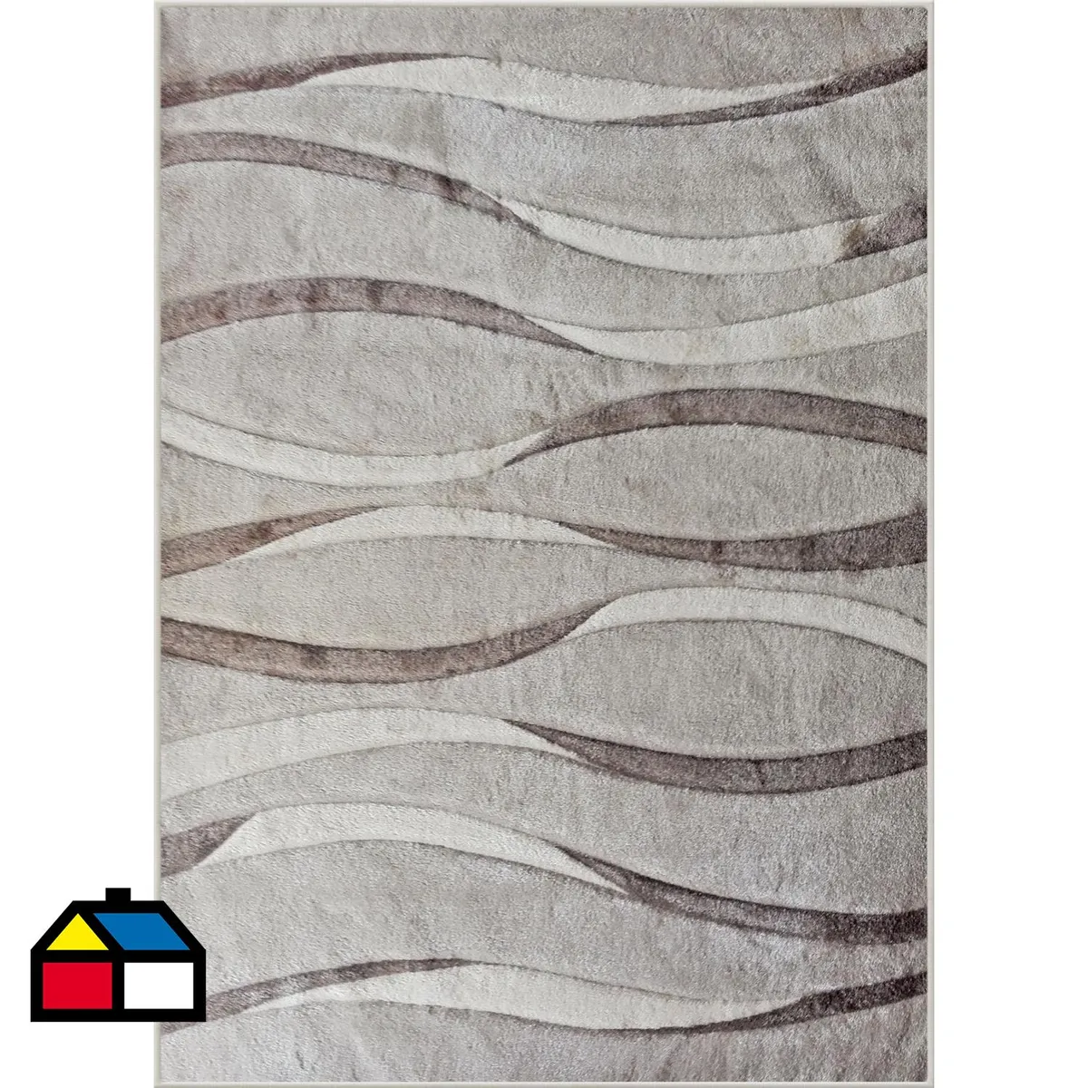 IDETEX - Alfombra Carved 150x200 cm Polipropileno Crema