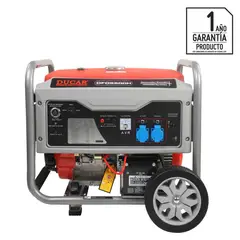 DUCAR - Generador Eléctrico a Gasolina Partida Eléctrica 5500 W 25 l