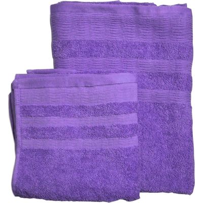 Imagen 1 del producto Set Toalla Cuerpo + Toalla Mano 500 Gr Algodón