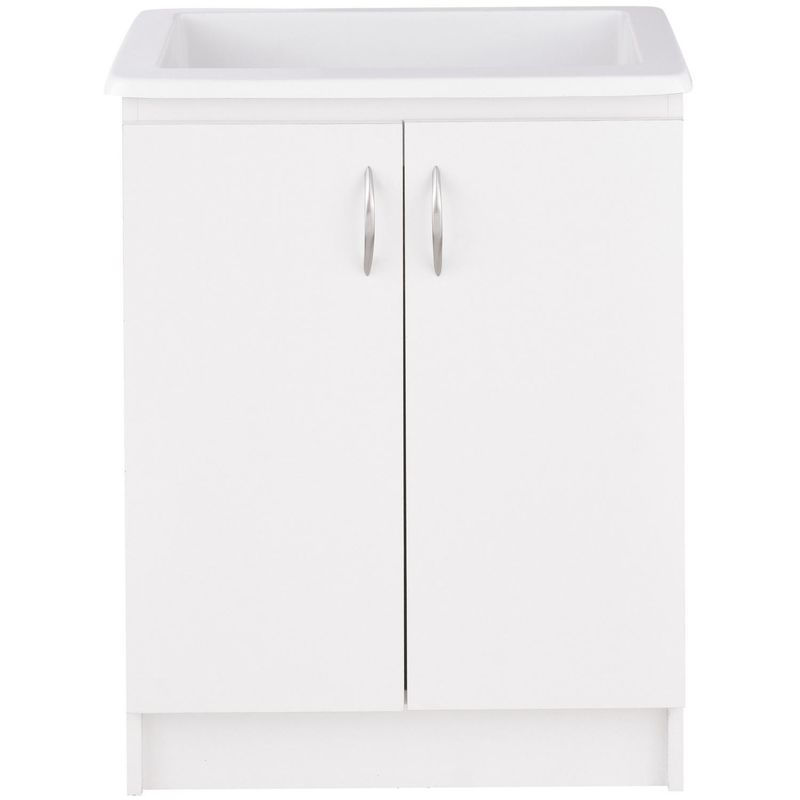 FUSIPLAST - Mueble con Lavadero Mediano Blanco 50x83x66 cm