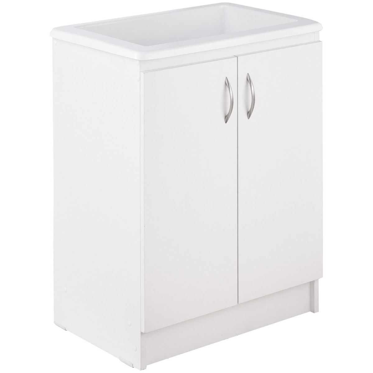 FUSIPLAST - Mueble con Lavadero Mediano Blanco 50x83x66 cm