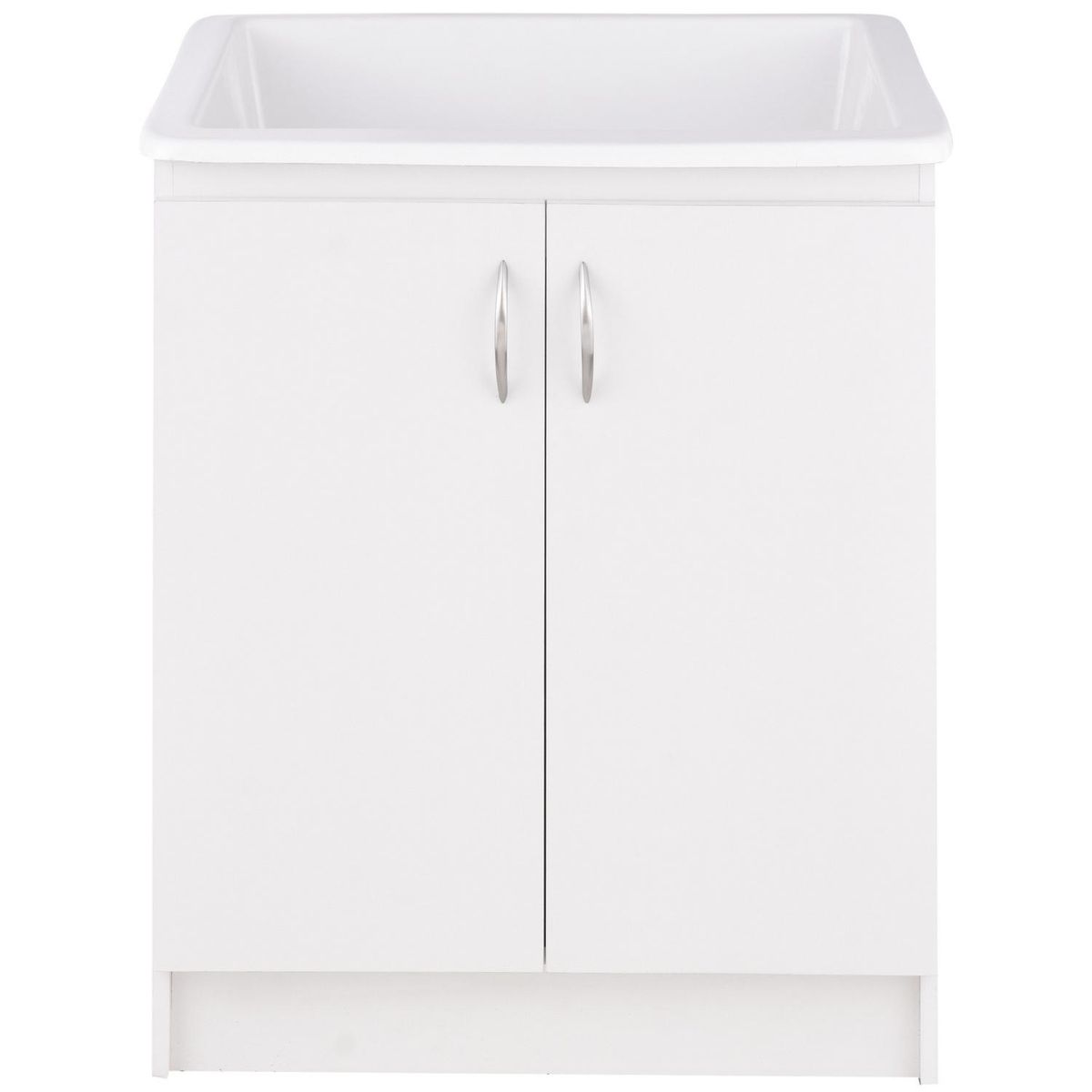 FUSIPLAST - Mueble con Lavadero Chico Blanco 42x83x62 cm