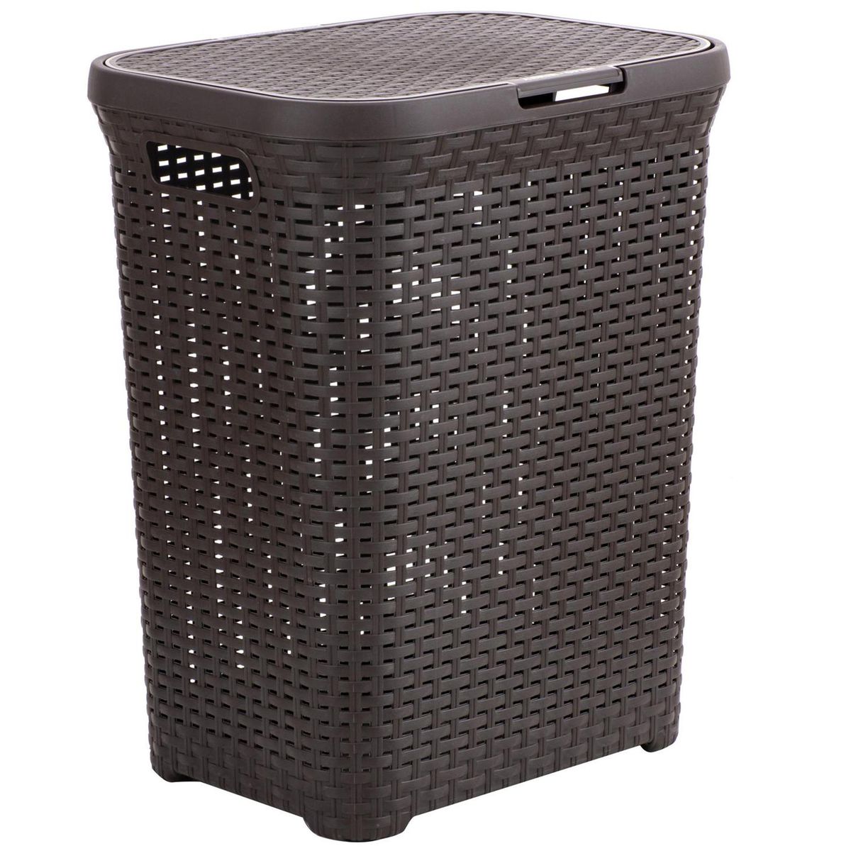 REYPLAST - Canasto para Ropa 44x56x35 cm 60 l Café