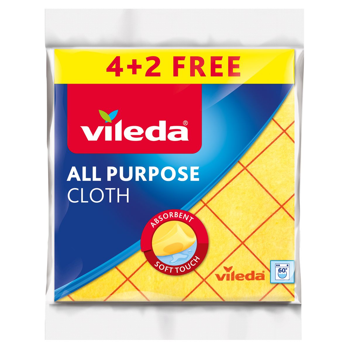 VILEDA - Paños Multiuso Vileda Ultra Absorbente 6 Unidades