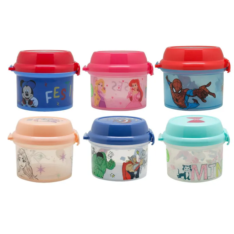 Porta snack licencias diseño colores surtidos