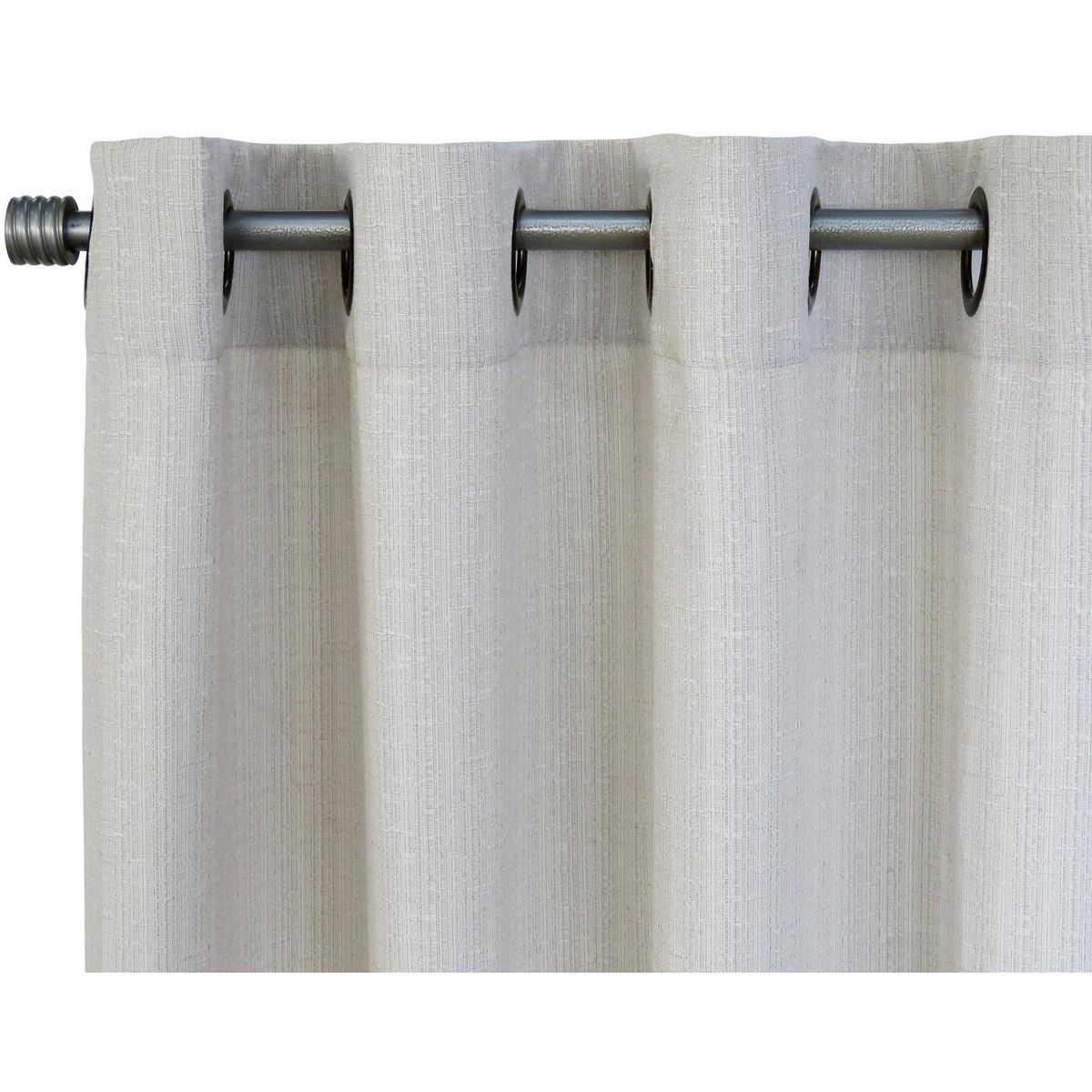 ILLUSIONS - Set Cortinas Venecia Tela 140x220 cm Gris