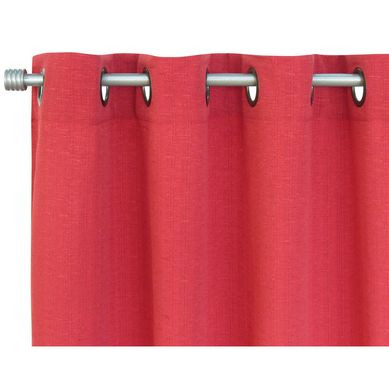 Set de cortinas tela 220x140cm Venecia Rosso rojo