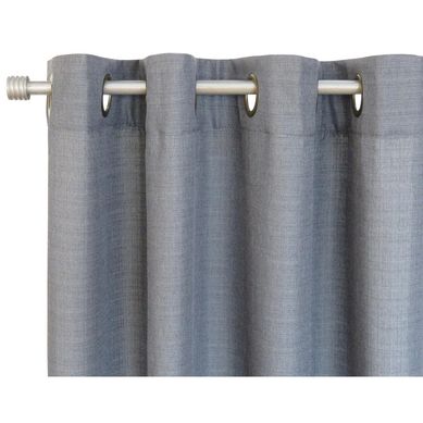 Set de cortinas tela 220x140cm Mnaco gris