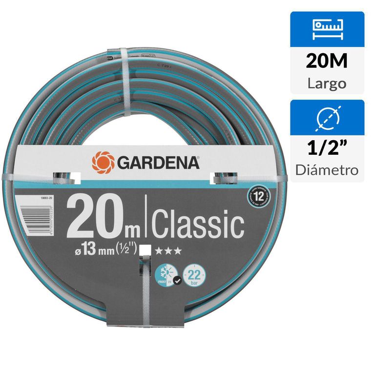Manguera Jardin (1/2"), 20 Metros (X1)