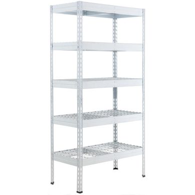 Estante 5 Nivel(es) 45x176x90 cm Gris