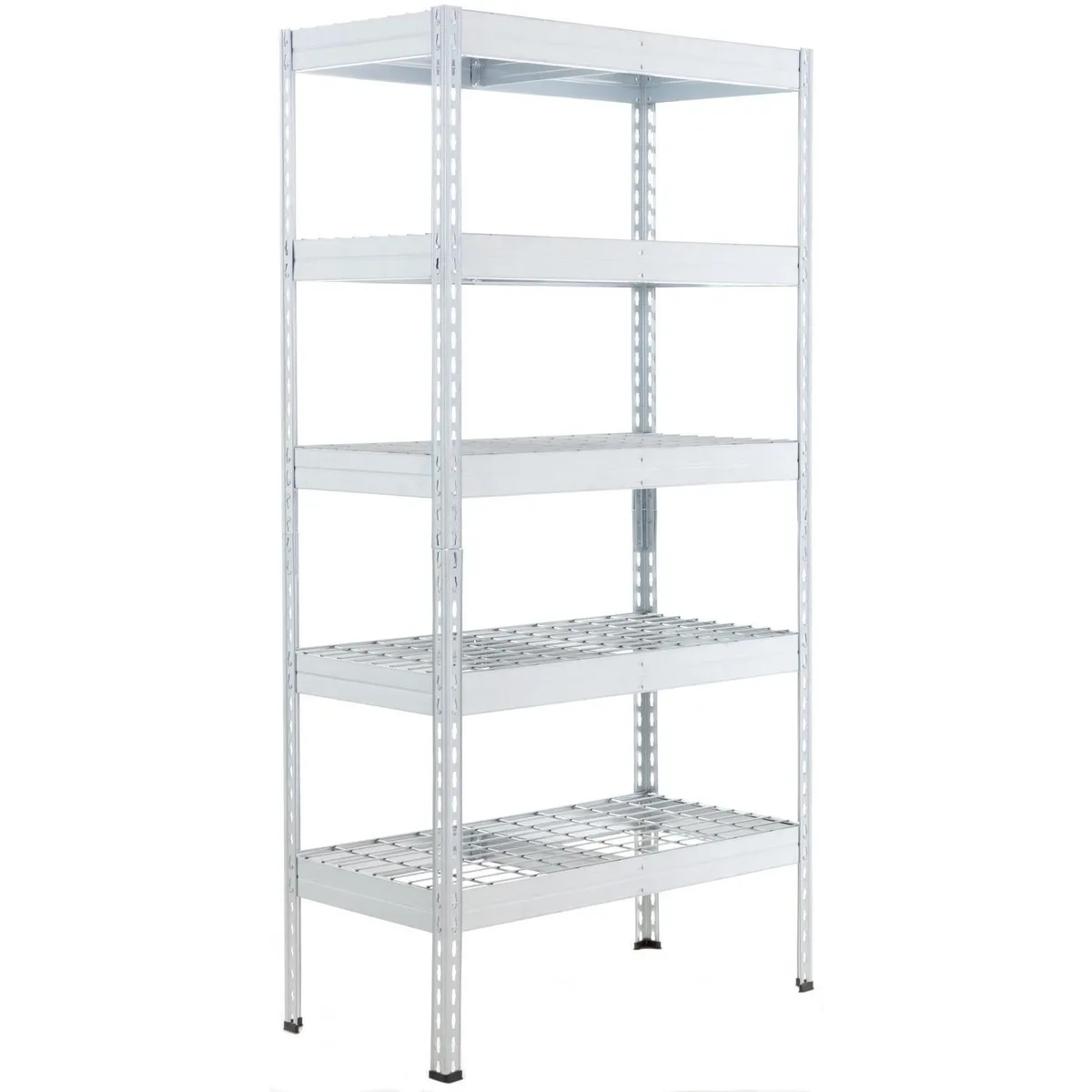 FIXSER - Estante Metal 5 Nivel(es) 45x176x90 cm Gris  