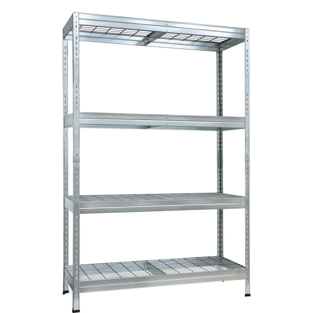 FIXSER - Estante Metal 4 Nivel(es) 45x176x120 cm Gris  