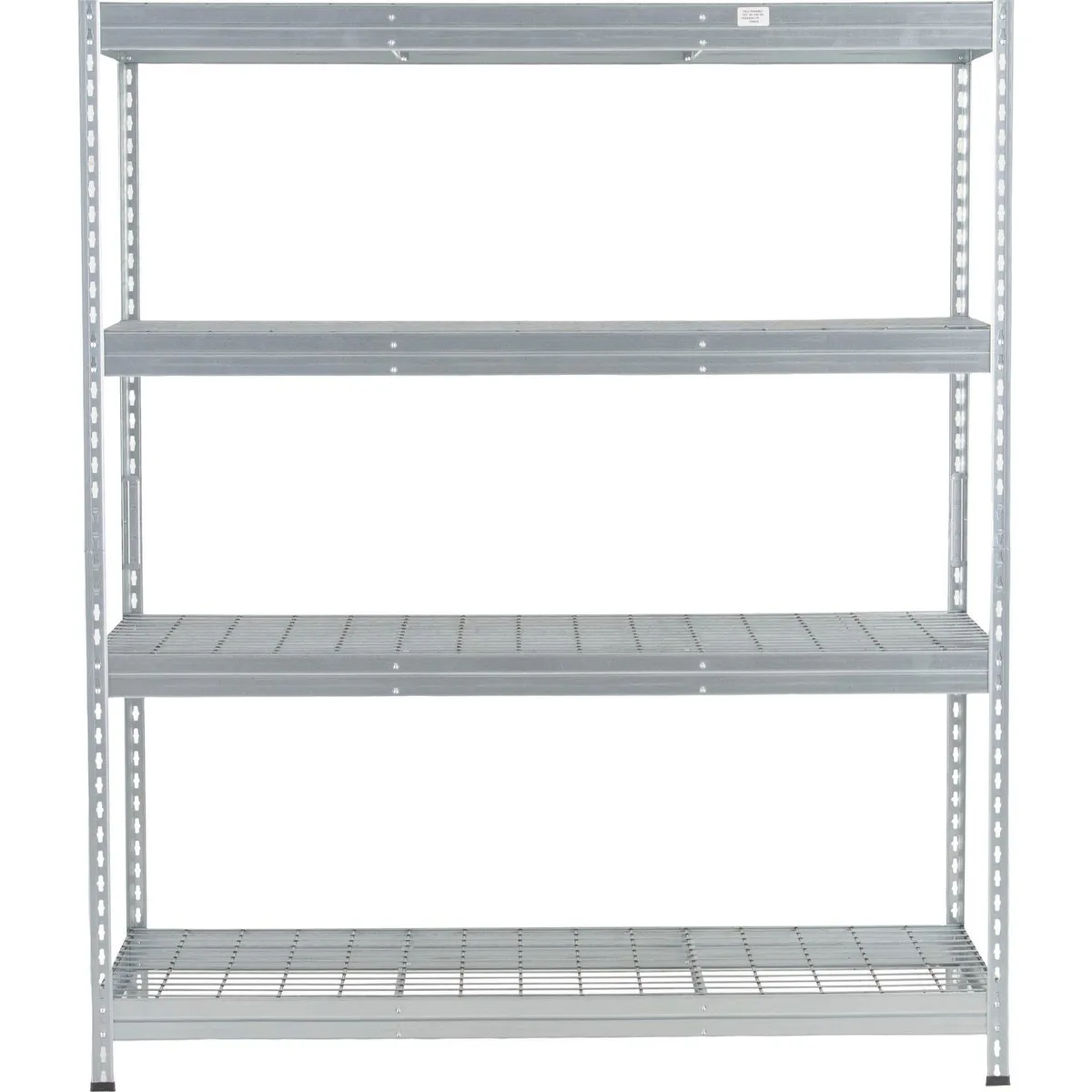 FIXSER - Estante Metal 4 Nivel(es) 60x176x150 cm Gris  