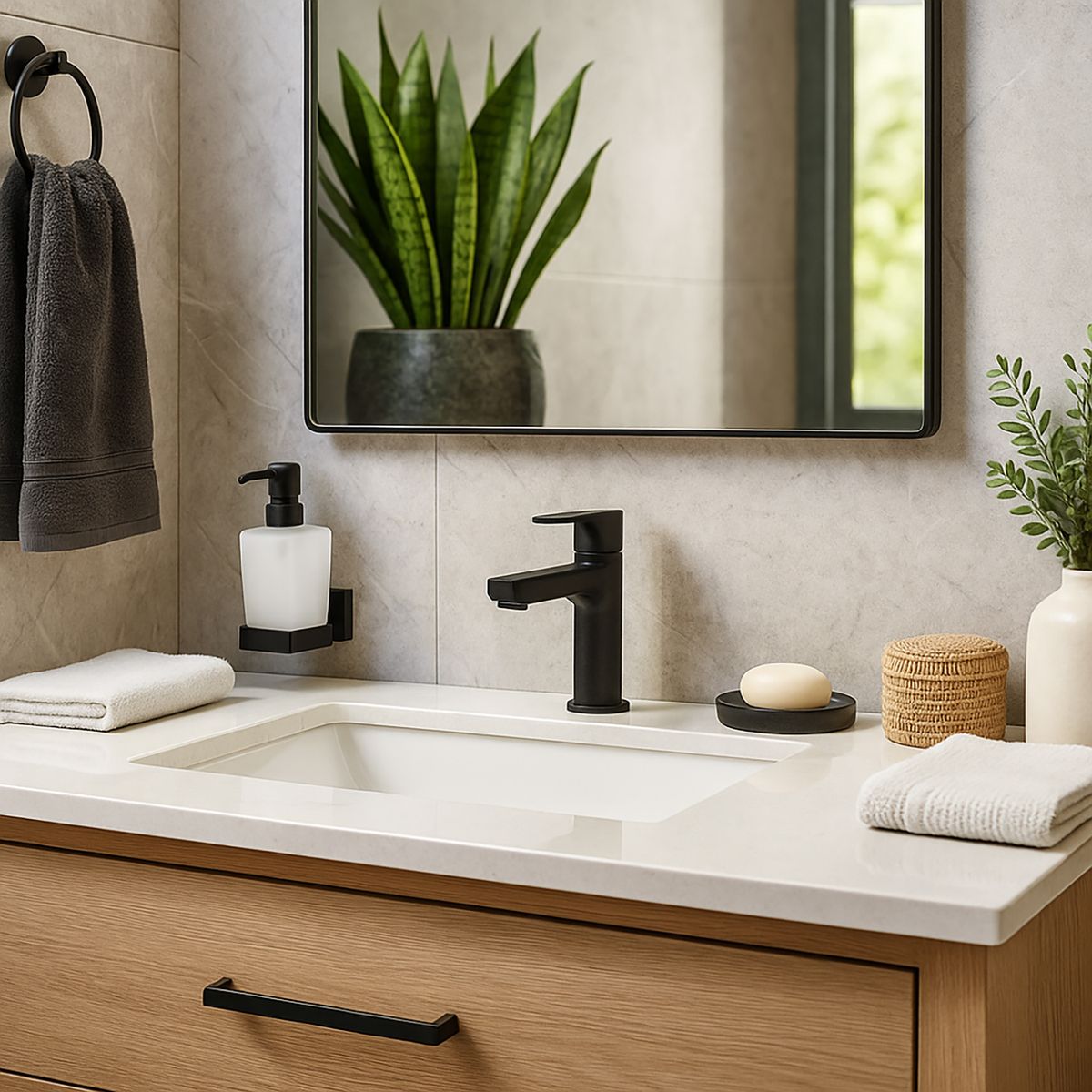 KLIPEN - Dispensador de jabón Negro