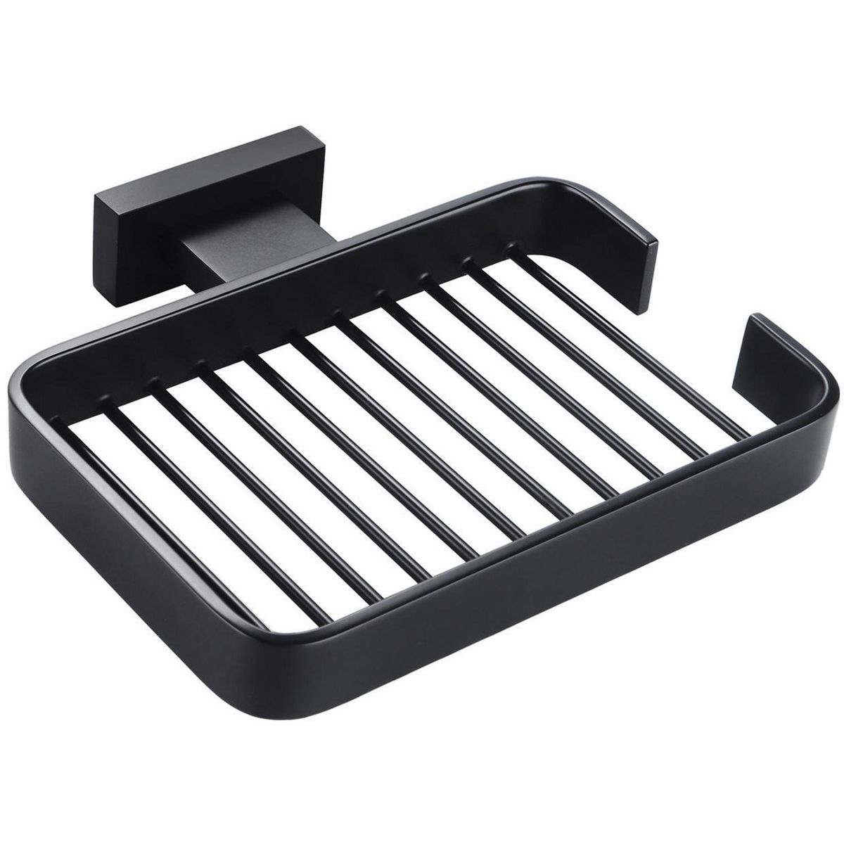 KLIPEN - Jabonera de rejilla Negra