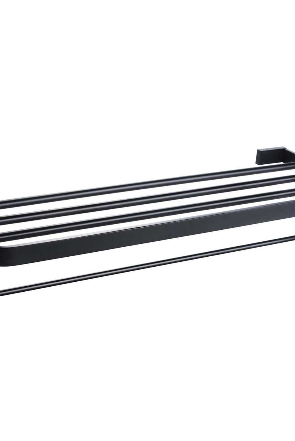 KLIPEN - Repisa Atlas Metal 1 Nivel(es) 60x11.8x21 cm Negro/Mate