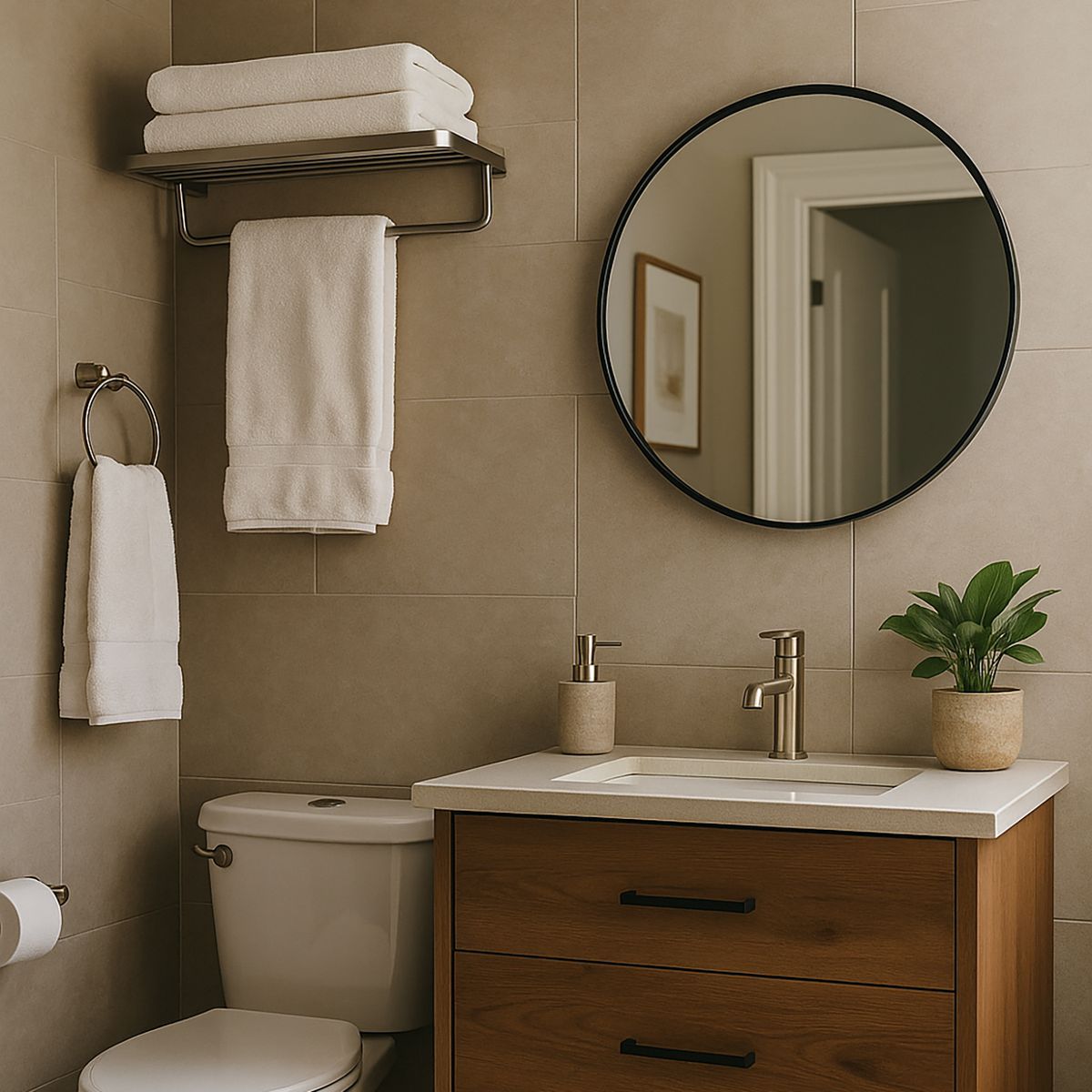 KLIPEN - Repisa Atlas Metal 1 Nivel(es) 60x11.8x21 cm Bronce