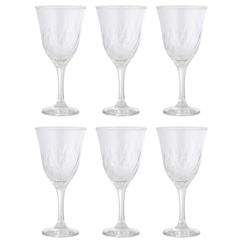 NADIR - Set 6 copas vino tinto lirio