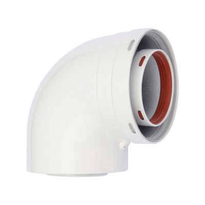 Imagen 2 del producto Codo 90 Grados Para Caldera 80Mm/ 125Mm