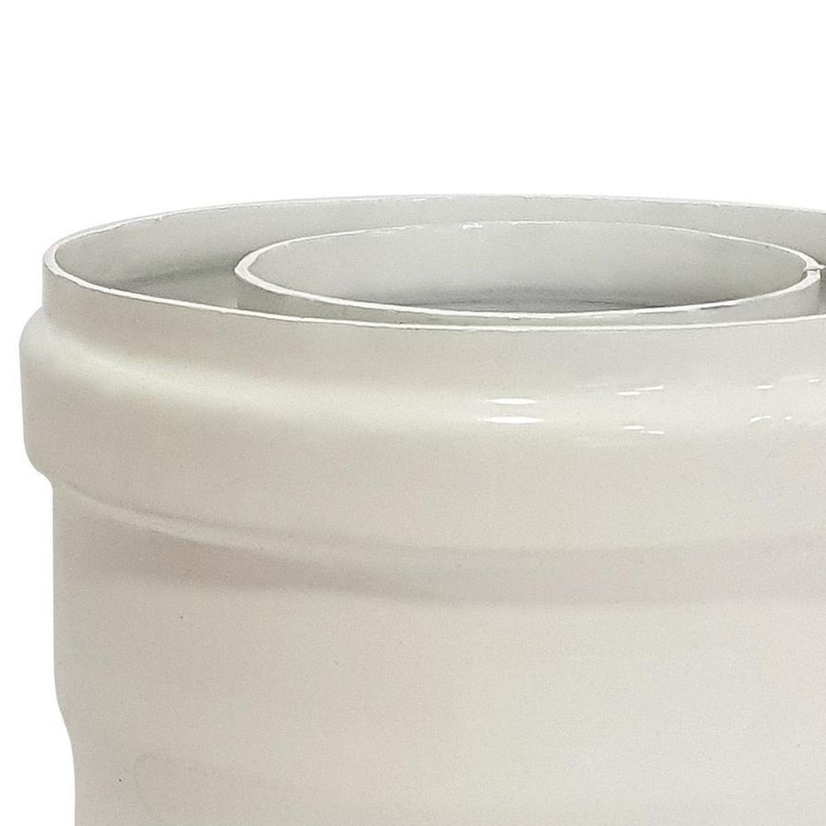 RHEEM - Adaptador vertical coaxial 60mm/100mm para caldera