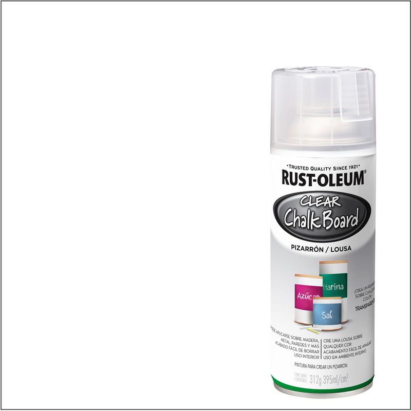 RUST OLEUM - Spray pizarra transparente mate 312 gr