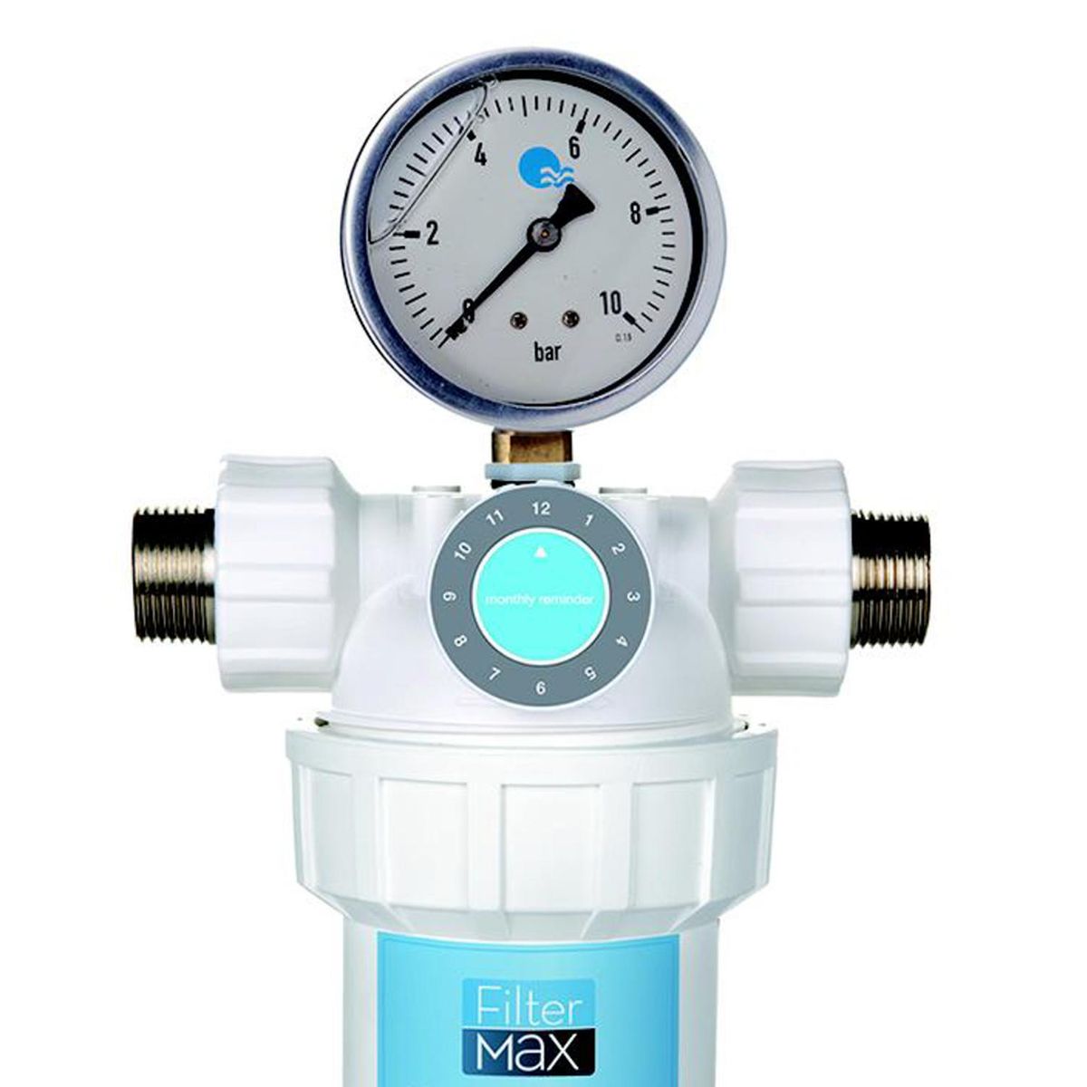 OSMOAQUA - Filtro purificador de agua con manómetro