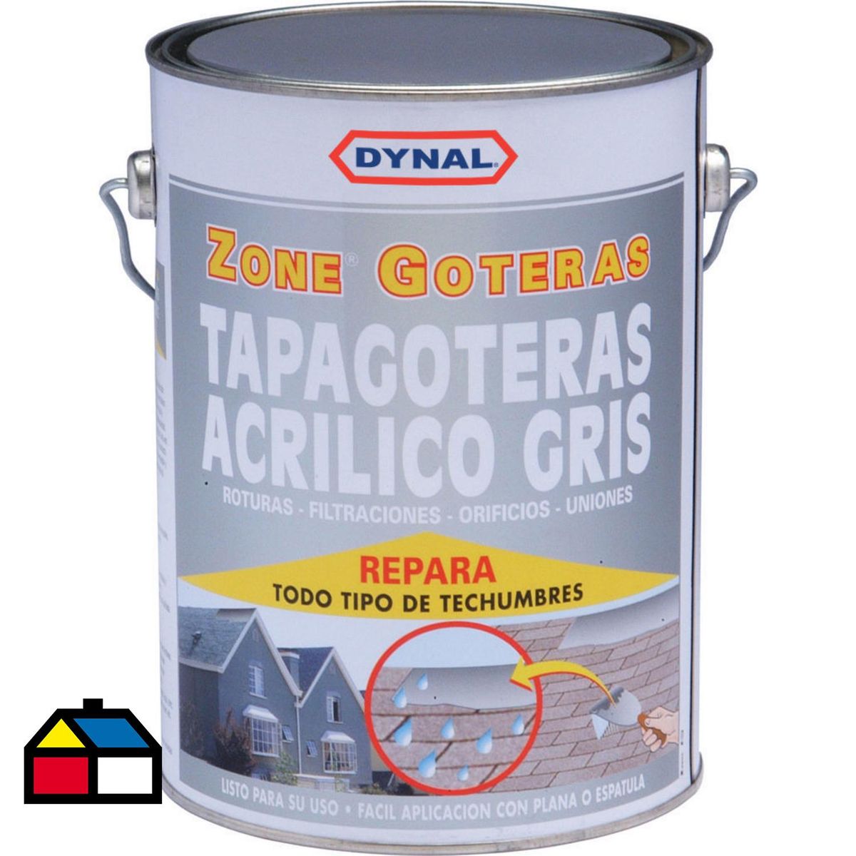 DYNAL - Tapagotera gris galón