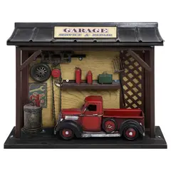 VGO - Garage Decorativo Metalizado 34x26 cm