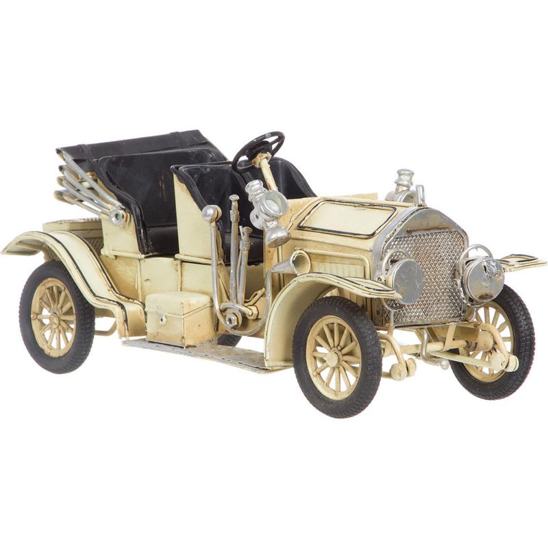 VGO - Auto Antiguo Descapotable decorativo 11X11X25,5 cm madera