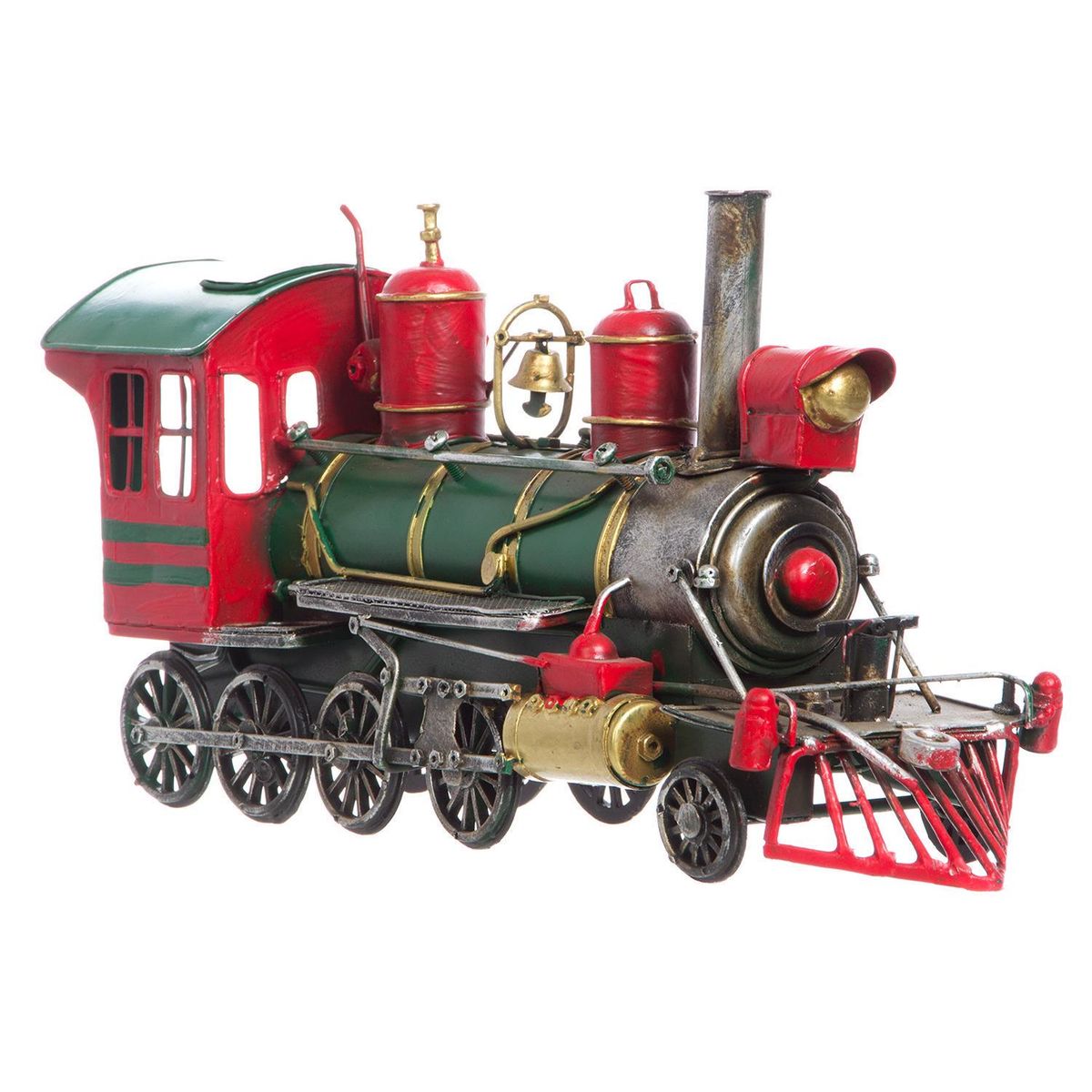 VGO - Tren a Vapor decorativo 10x15x34 cm metal