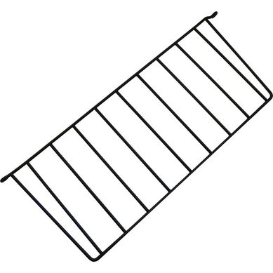 Soporte repisa 50x20 cm negro