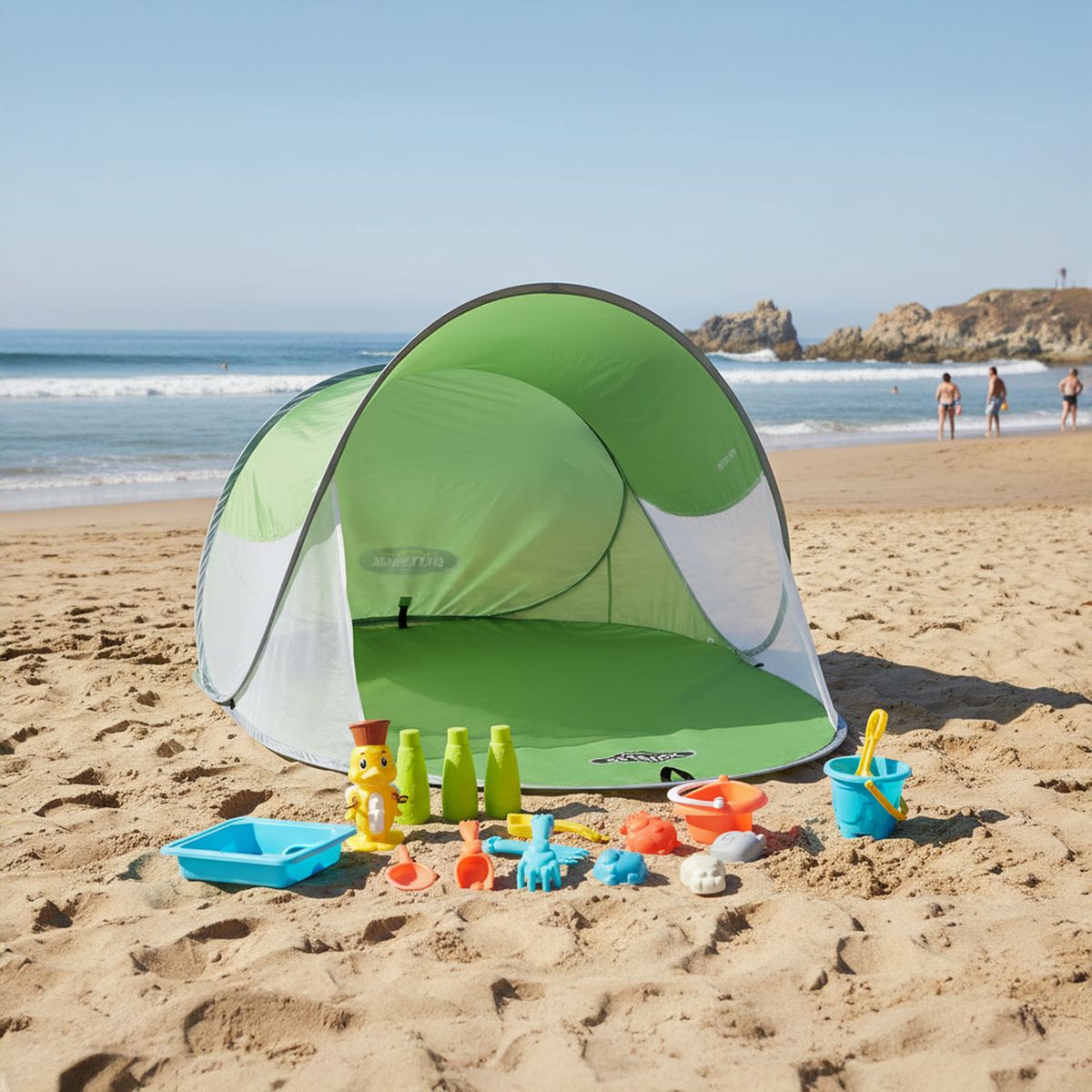 OUTBACK - Carpa Camping POPUPV 1 Personas Verde