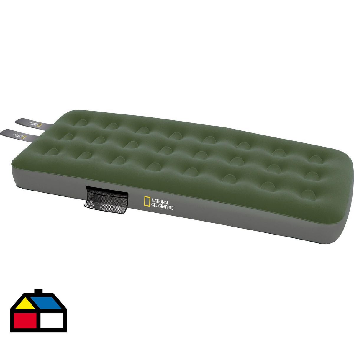 NATIONAL GEOGRAPHIC - Colchón Inflable Manual Individual