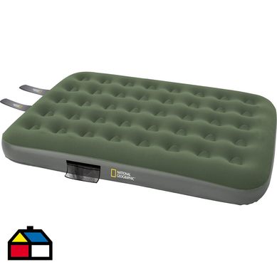 Colchn Inflable Manual Doble